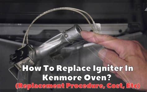 how to fix the igniter on a gas oven